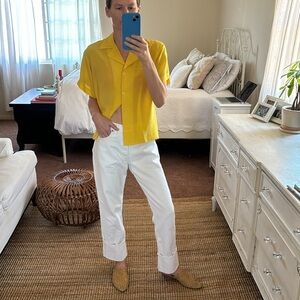 Vintage silky top, size M